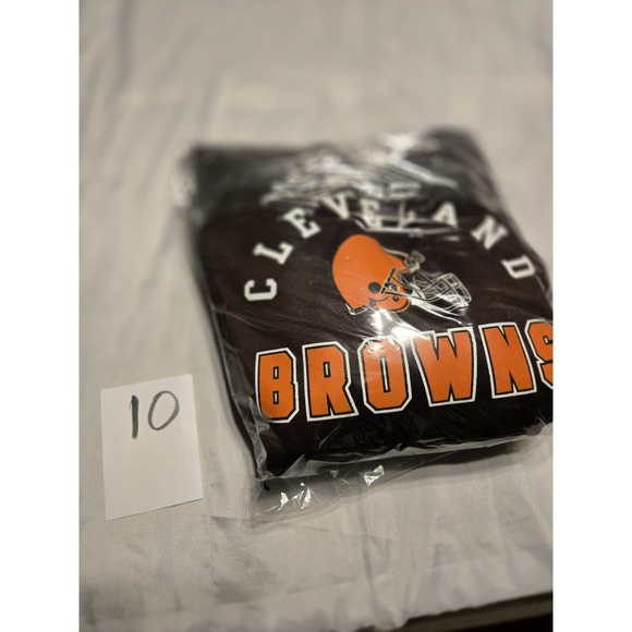 Cleveland Browns NFL Brown Child's Girls Hoodie‎ Size Small (6/6X) NEW - Picture 7 of 7